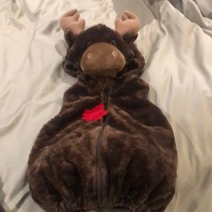 Toddler Moose animal Halloween costume 18 months